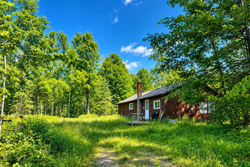 $3,125/Acre Upper Peninsula Retreat: 40-Acre Hardwood Timber & Cabin Haven in Crystal Falls, MI