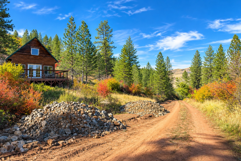 Comprehensive Land Review: 4.4-Acre Mountain Haven with Creek Frontage & Existing Well in Ola, ID
