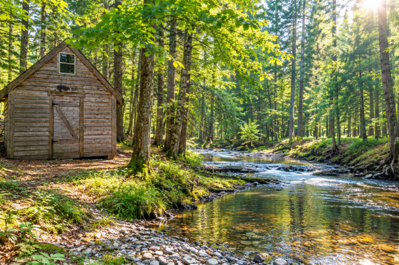 $4,495/Acre Upper Peninsula Riverfront Retreat: 20-Acre Wooded Haven on the West Branch Huron River in Skanee, MI