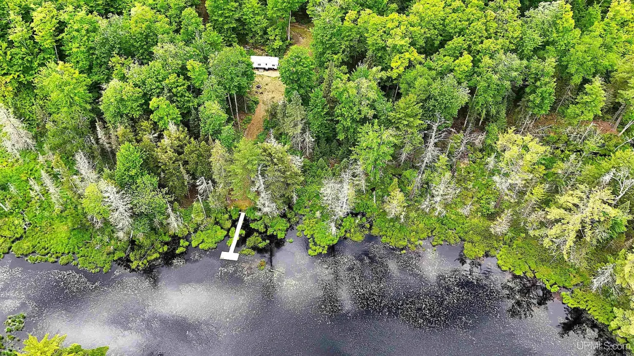 35 acre lakefront property at Tbd Floating Bear Trl Champion MI