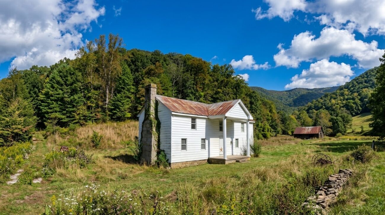 40.09-acre land and historic 1890 farmhouse on Hobbs Branch Rd Grundy VA