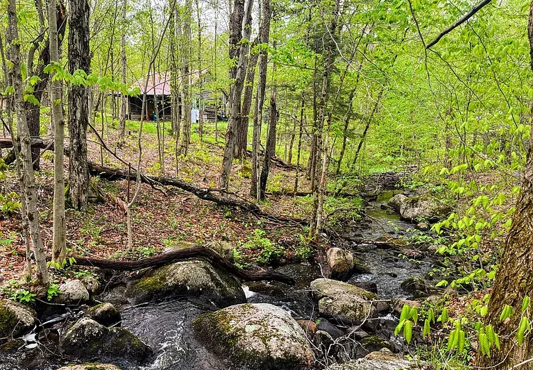 $159,900 New York Land With 133 Acres, a Hunting Cabin and Adirondack Forest Views