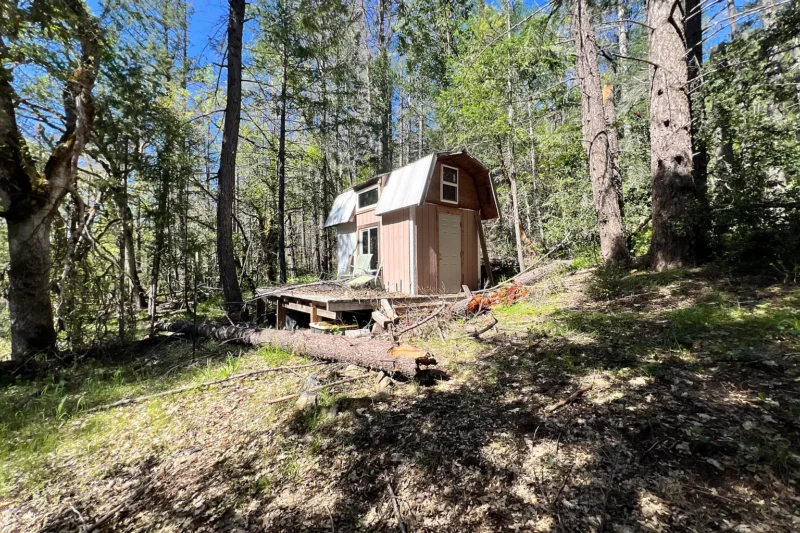 95 Acres in California for $142,500: Off-Grid Cabins, a Year-Round Creek and Serious Privacy